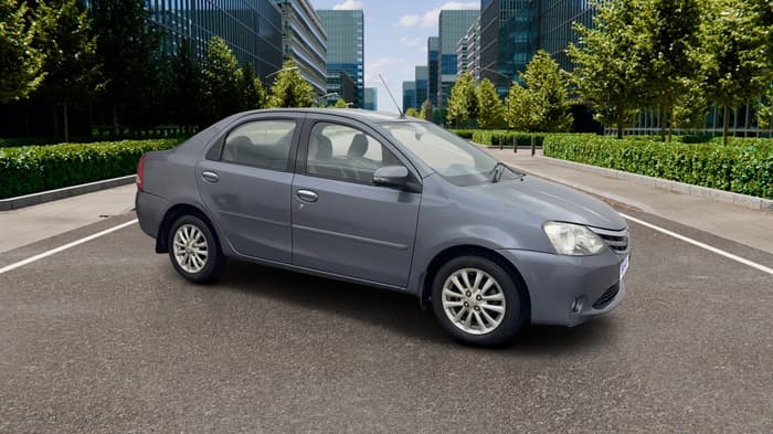 2013 Toyota Etios V, Petrol, Manual, 36,422 km, Right Front Diagonal