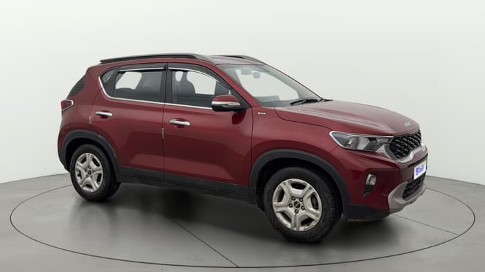 2023 KIA SONET HTK PLUS 1.0 IMT, Petrol, Manual, 40,885 km, Right Front Diagonal