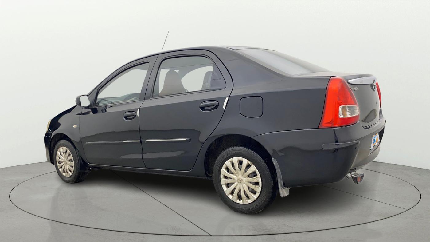 2012 Toyota Etios GD, Diesel, Manual, 97,274 km, Left Back Diagonal