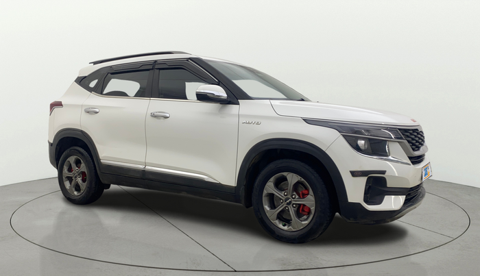 2021 KIA SELTOS HTK PLUS AT 1.5 DIESEL, Diesel, Automatic, 63,013 km, Right Front Diagonal