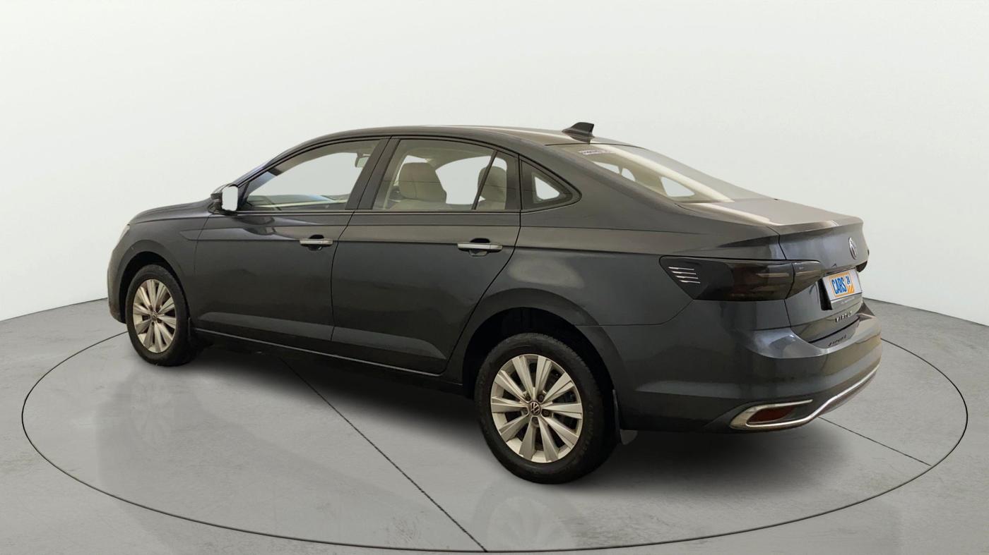 2022 Volkswagen VIRTUS HIGHLINE TSI 1.0 AT, Petrol, Automatic, 37,536 km, Left Back Diagonal