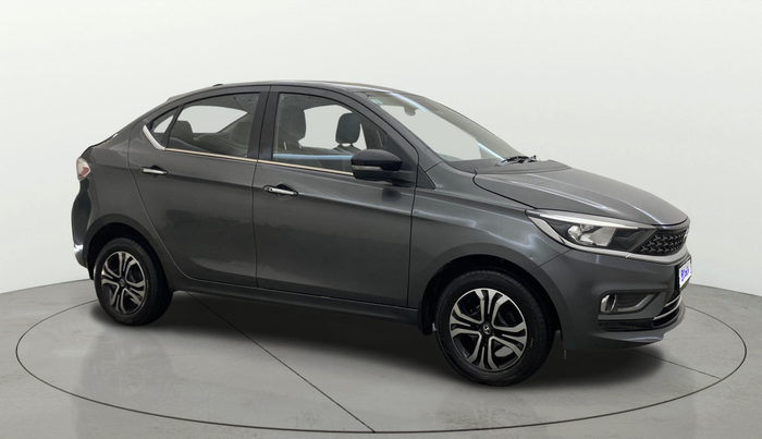 2022 Tata TIGOR XZ PLUS CNG, CNG, Manual, 80,699 km, Right Front Diagonal