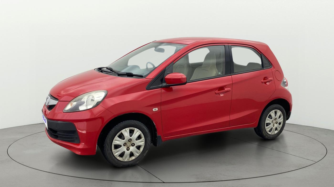 2012 Honda Brio S MT, Petrol, Manual, 80,842 km, Left Front Diagonal