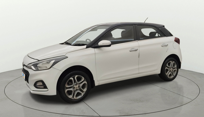 2018 Hyundai Elite i20 ASTA 1.2 DUAL TONE, Petrol, Manual, 53,566 km, Left Front Diagonal