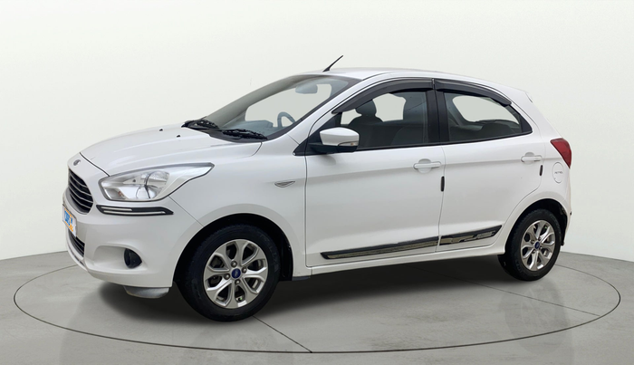 2015 Ford New Figo TITANIUM 1.2 PETROL MT, Petrol, Manual, 75,224 km, Left Front Diagonal