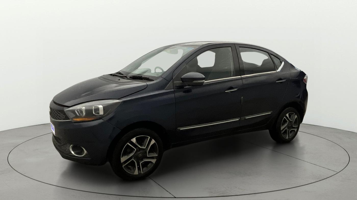 2019 Tata TIGOR XZ PLUS PETROL, Petrol, Manual, 1,05,743 km, Left Front Diagonal