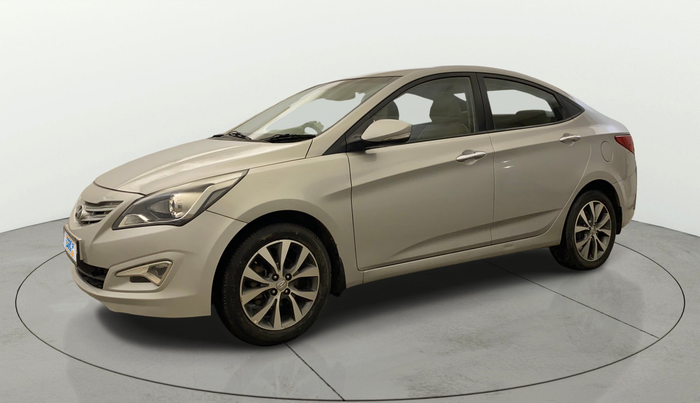 2017 Hyundai Verna 1.6 VTVT SX (O), Petrol, Manual, 74,214 km, Left Front Diagonal