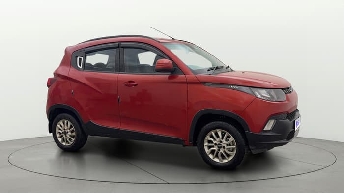 2016 Mahindra Kuv100 K8 6 STR, Petrol, Manual, 1,37,986 km, Right Front Diagonal