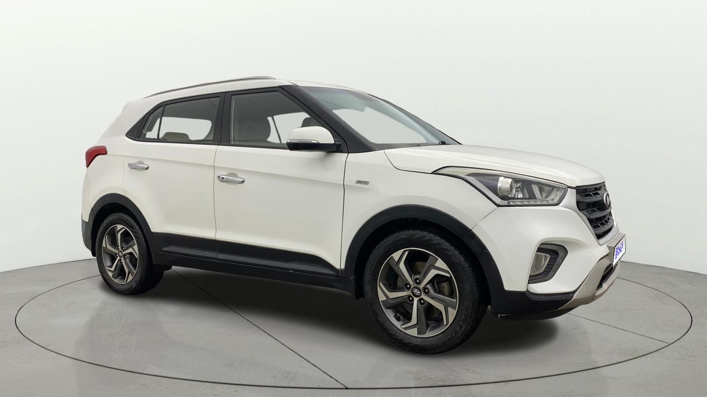 2018 Hyundai Creta SX AT 1.6 PETROL, Petrol, Automatic, 81,734 km, Right Front Diagonal