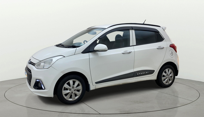 2014 Hyundai Grand i10 SPORTZ AT 1.2 KAPPA VTVT, Petrol, Automatic, 1,12,842 km, Left Front Diagonal
