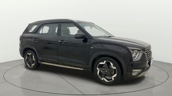 2022 Hyundai ALCAZAR 1.5 SIGNATURE (O) AT 7STR, Diesel, Automatic, 69,920 km, Right Front Diagonal