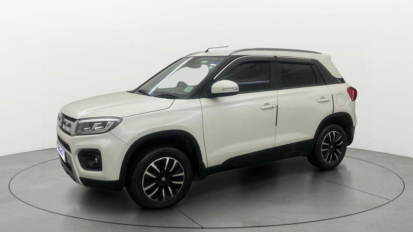 2021 Maruti Vitara Brezza ZXI PLUS, Petrol, Manual, 46,987 km, Left Front Diagonal