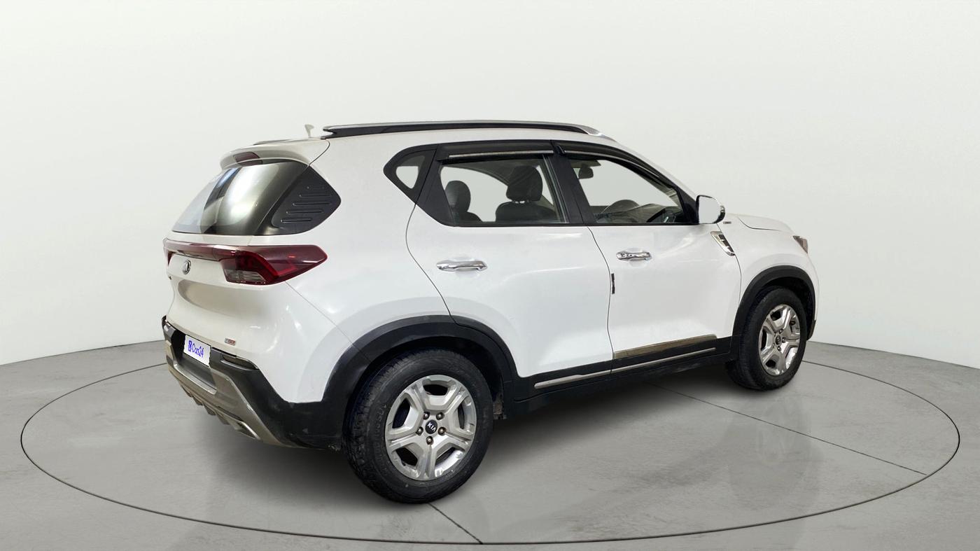 2021 KIA SONET HTX 1.0 IMT, Petrol, Manual, 91,501 km, Right Back Diagonal
