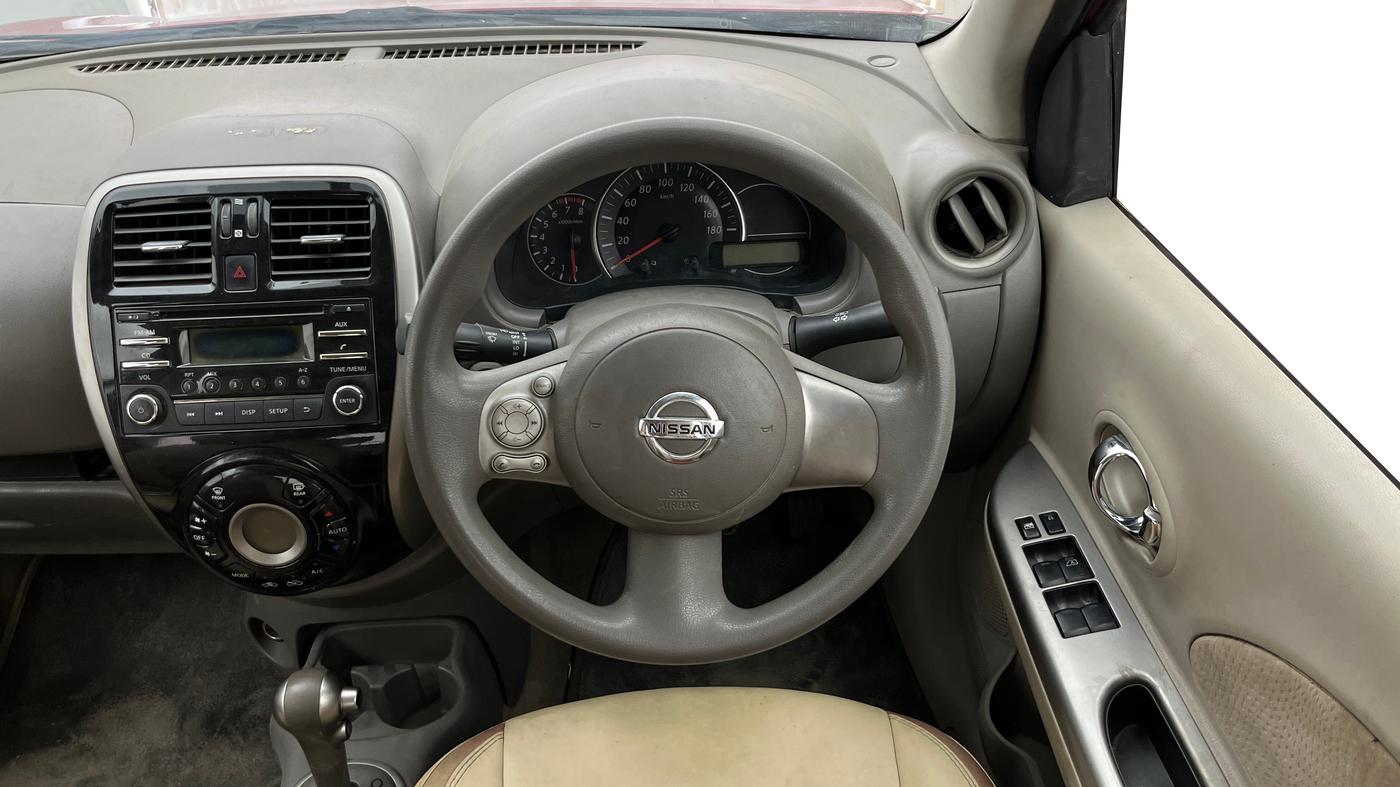 2013 Nissan Micra XV CVT, Petrol, Automatic, 68,014 km, Steering Wheel Close Up