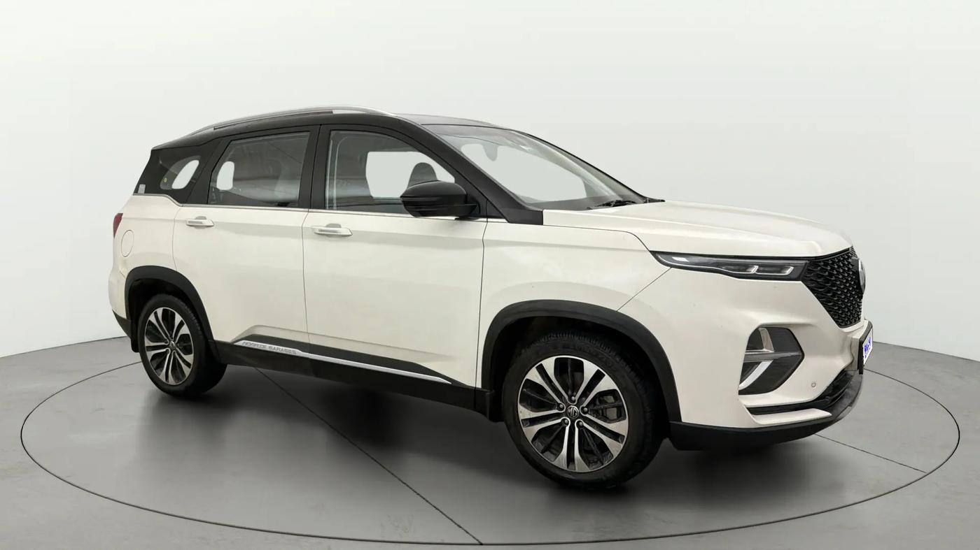 2022 MG HECTOR PLUS SHARP 1.5 PETROL TURBO CVT 6-STR, Petrol, Automatic, 59,668 km, Right Front Diagonal