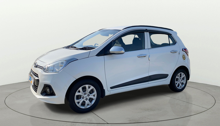 2016 Hyundai Grand i10 SPORTZ 1.2 KAPPA VTVT, Petrol, Manual, 88,659 km, Left Front Diagonal
