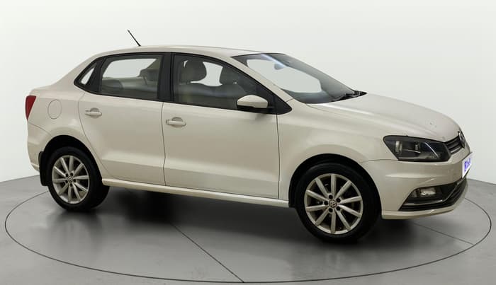 2017 Volkswagen Ameo HIGHLINE DSG 1.5 DIESEL , Diesel, Automatic, 1,47,402 km, Right Front Diagonal