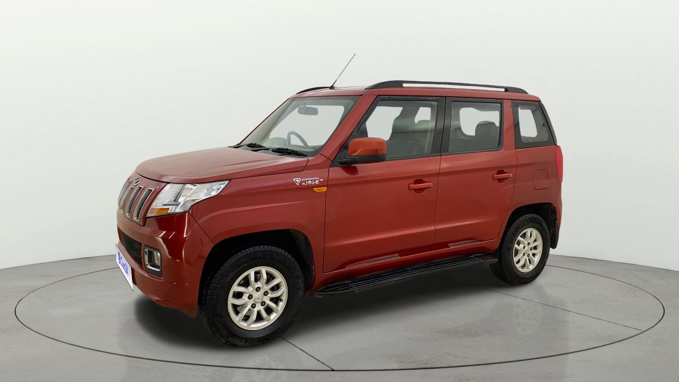 2017 Mahindra TUV300 T8 AMT, Diesel, Automatic, 1,35,641 km, Left Front Diagonal