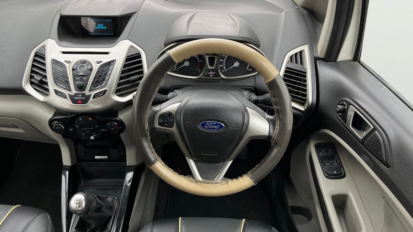 2014 Ford Ecosport TITANIUM 1.5L DIESEL, Diesel, Manual, 94,609 km, Steering Wheel Close Up