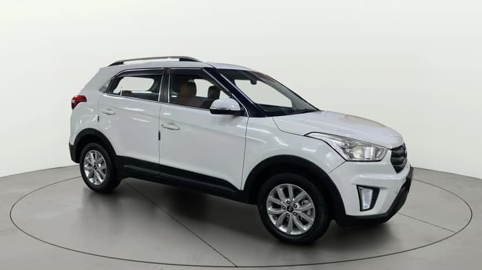 2017 Hyundai Creta E PLUS 1.4 DIESEL, Diesel, Manual, 96,780 km, Right Front Diagonal