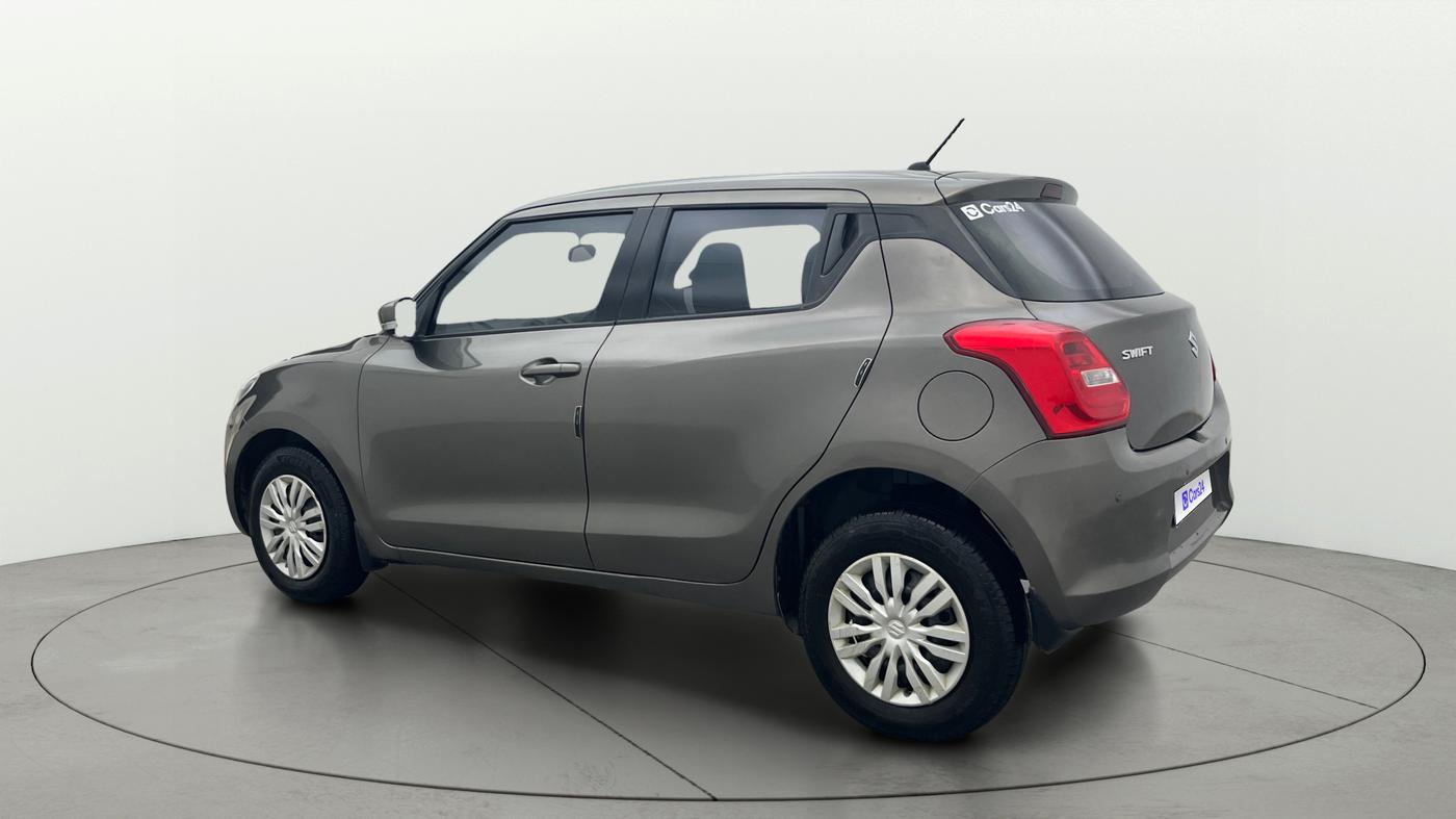 2018 Maruti Swift VXI AMT, Petrol, Automatic, 74,347 km, Left Back Diagonal