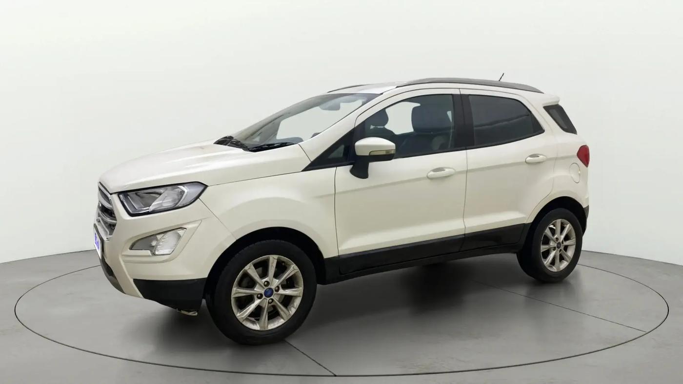 2018 Ford Ecosport TITANIUM 1.5L DIESEL, Diesel, Manual, 1,09,626 km, Left Front Diagonal