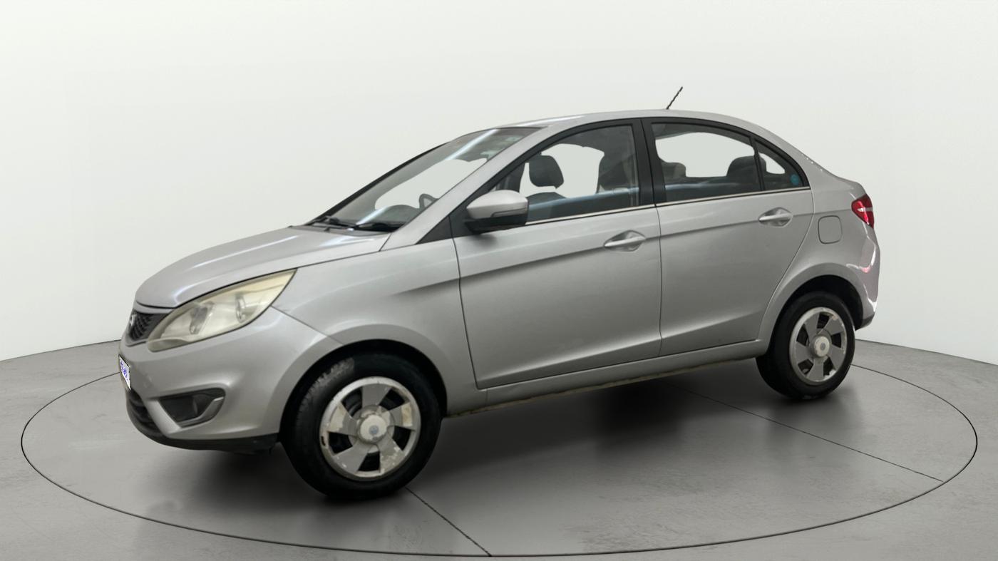 2015 Tata Zest XMS PETROL, Petrol, Manual, 75,897 km, Left Front Diagonal