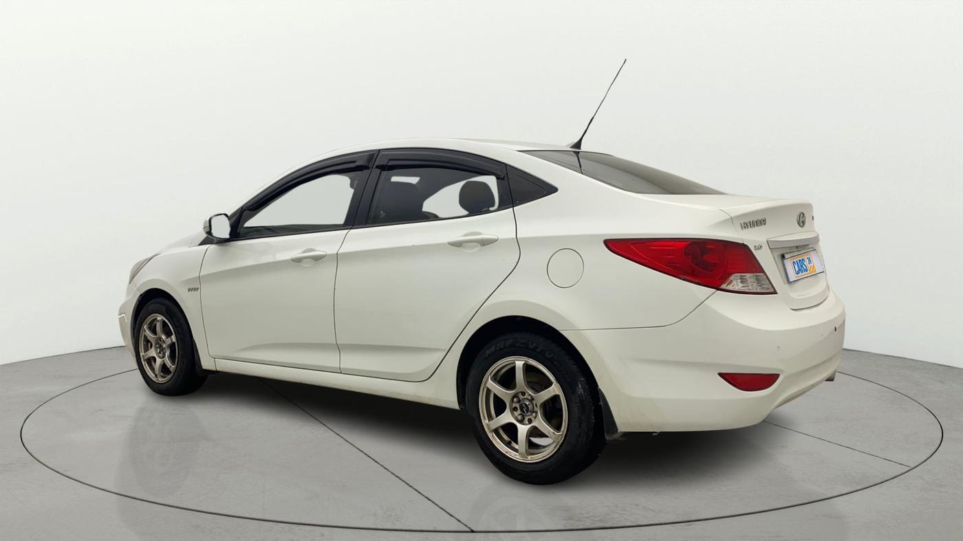 2013 Hyundai Verna FLUIDIC VTVT 1.6 EX AT, Petrol, Automatic, 92,859 km, Left Back Diagonal