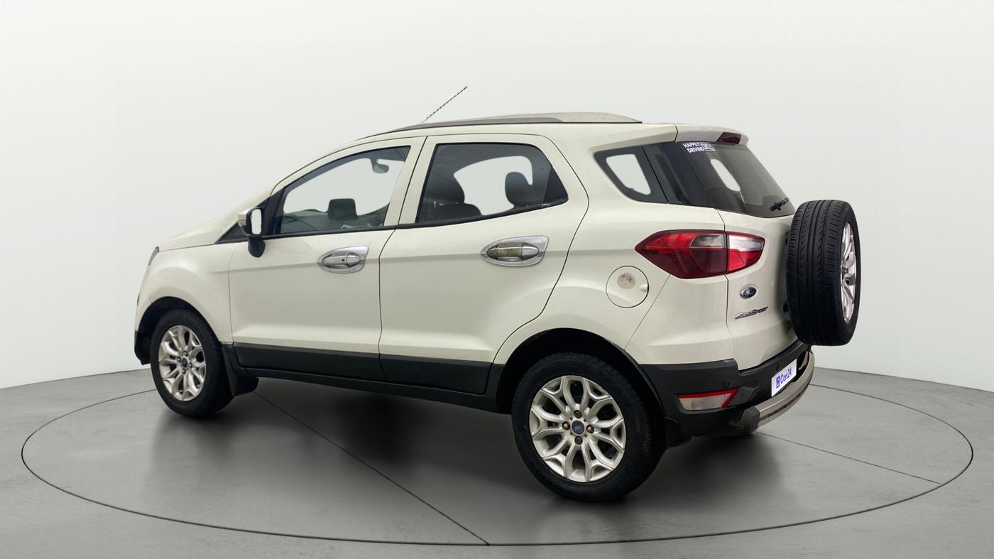 2017 Ford Ecosport TITANIUM 1.5L DIESEL, Diesel, Manual, 90,795 km, Left Back Diagonal