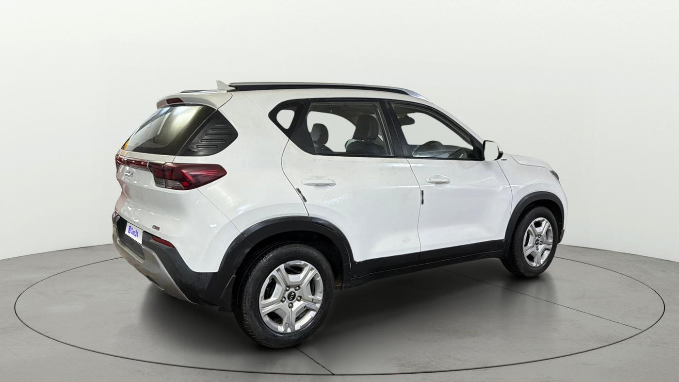 2021 KIA SONET HTK PLUS 1.0 IMT, Petrol, Manual, 53,637 km, Right Back Diagonal