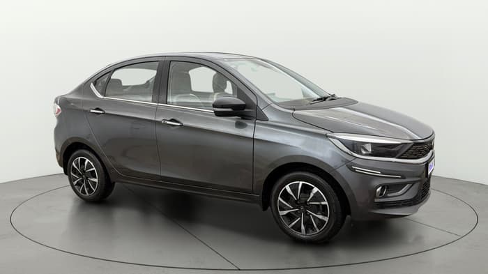 2026 Tata TIGOR XZA PLUS PETROL, Petrol, Automatic, 6,440 km, Right Front Diagonal