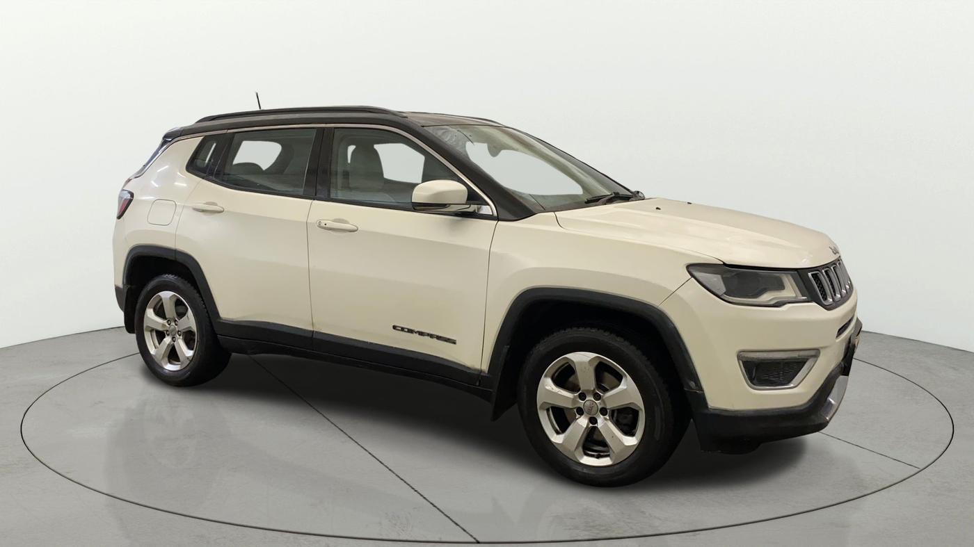 2017 Jeep Compass LIMITED 1.4 PETROL AT, Petrol, Automatic, 75,846 km, Right Front Diagonal