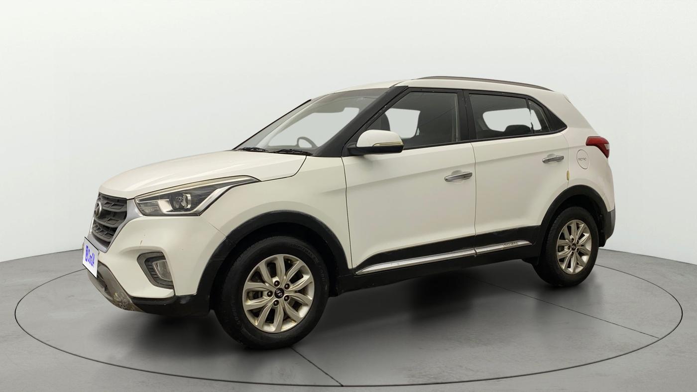 2019 Hyundai Creta SX 1.6 PETROL, Petrol, Manual, 71,876 km, Left Front Diagonal