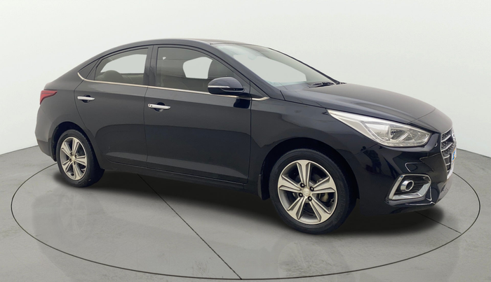 2019 Hyundai Verna 1.6 VTVT SX + AT, Petrol, Automatic, 40,950 km, Right Front Diagonal