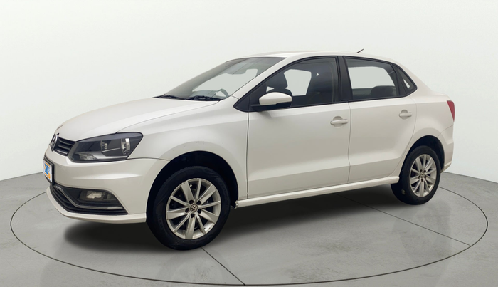 2016 Volkswagen Ameo HIGHLINE PLUS 1.5L 16 ALLOY, Diesel, Manual, 1,25,903 km, Left Front Diagonal