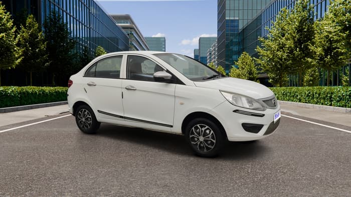 2019 Tata Zest XE PETROL, CNG, Manual, 72,673 km, Right Front Diagonal
