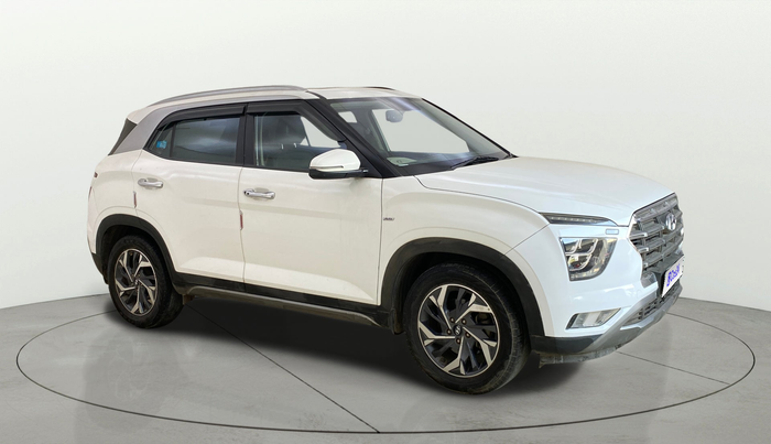 2021 Hyundai Creta SX (O) AT 1.5 DIESEL, Diesel, Automatic, 1,00,442 km, Right Front Diagonal
