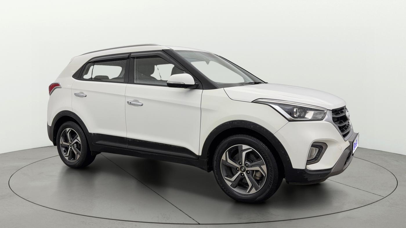2018 Hyundai Creta SX (O) 1.6 PETROL, Petrol, Manual, 47,399 km, Right Front Diagonal