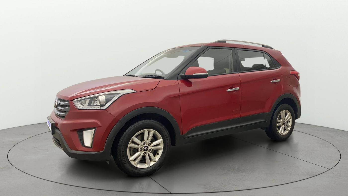 2015 Hyundai Creta SX PLUS 1.6 PETROL, Petrol, Manual, 72,214 km, Left Front Diagonal