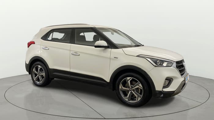 2018 Hyundai Creta SX AT 1.6 PETROL, Petrol, Automatic, 75,010 km, Right Front Diagonal