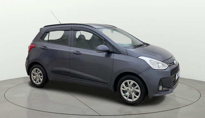 2017 Hyundai Grand i10 SPORTZ (O) 1.2 KAPPA VTVT, Petrol, Manual, 49,361 km, Right Front Diagonal