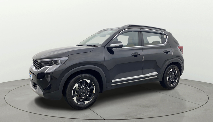 2024 KIA SONET HTX PLUS 1.0 TURBO PETROL IMT, Petrol, Manual, 11,644 km, Left Front Diagonal