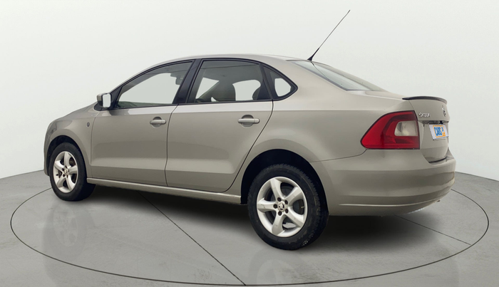 2015 Skoda Rapid 1.5 TDI CR AMBITION PLUS, Diesel, Manual, 75,393 km, Left Back Diagonal