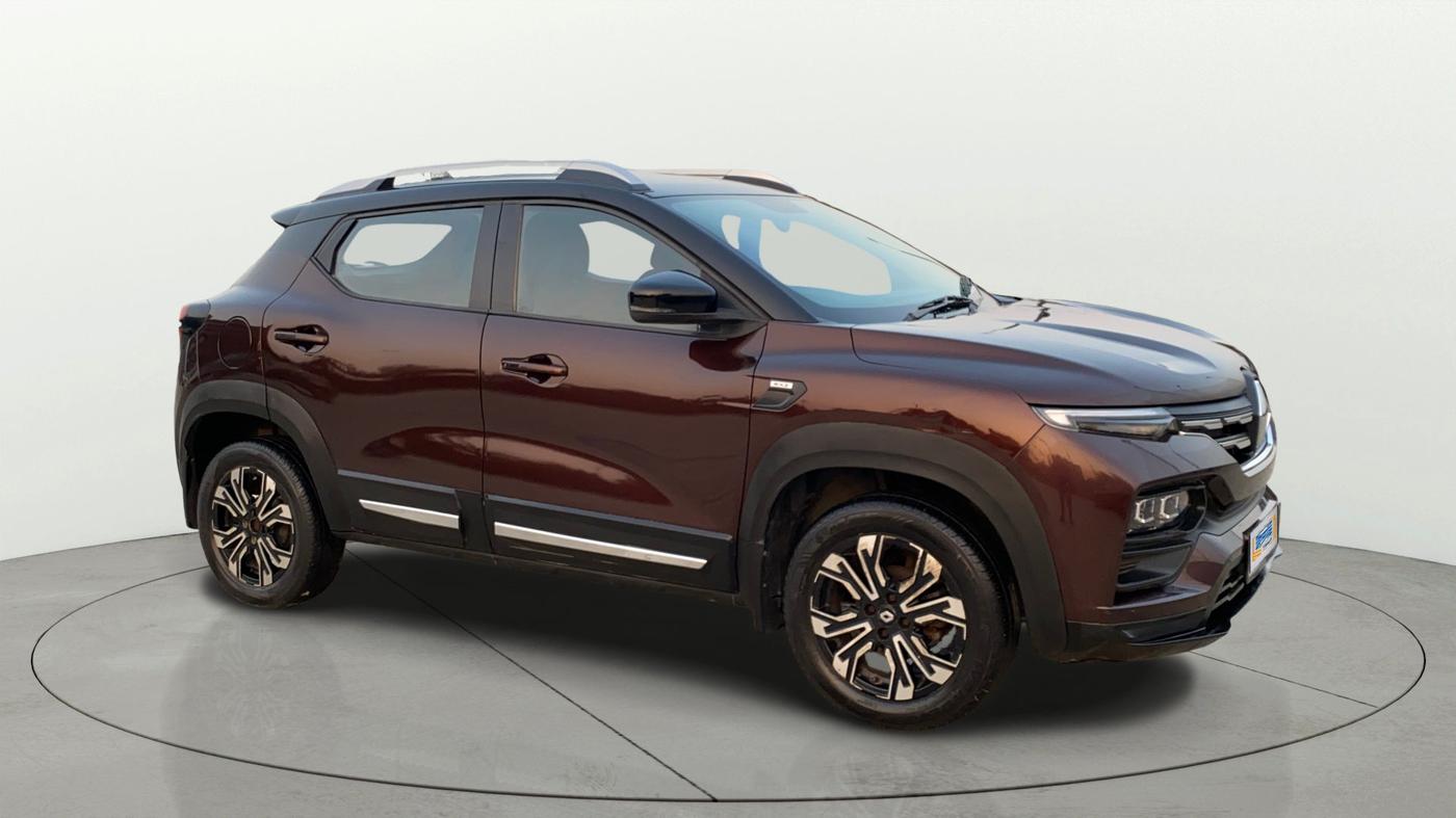 2021 Renault Kiger RXZ AMT DUAL TONE, Petrol, Automatic, 35,001 km, Right Front Diagonal