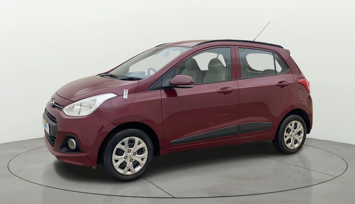 2016 Hyundai Grand i10 SPORTZ 1.2 KAPPA VTVT, Petrol, Manual, 28,348 km, Left Front Diagonal