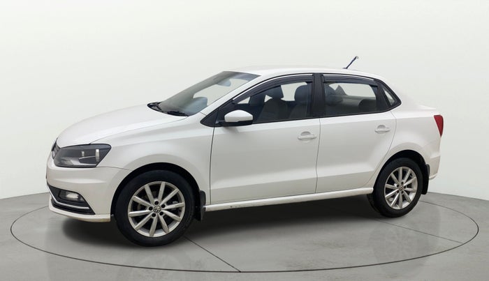 2018 Volkswagen Ameo HIGHLINE1.5L, Diesel, Manual, 1,10,709 km, Left Front Diagonal