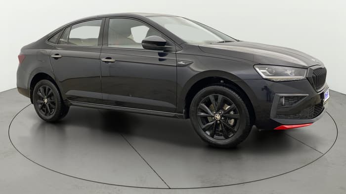 2025 Skoda SLAVIA Monte Carlo 1.0L TSI MT, Petrol, Manual, 5,875 km, Right Front Diagonal