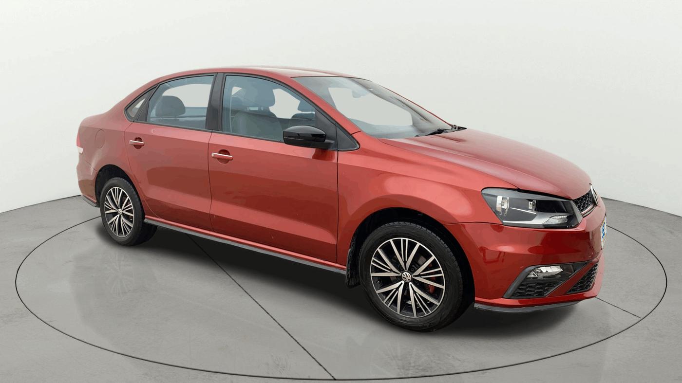 2019 Volkswagen Vento HIGHLINE DIESEL 1.5, Diesel, Manual, 1,33,655 km, Right Front Diagonal