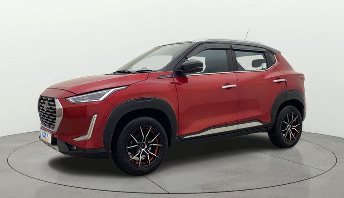 2021 Nissan MAGNITE XV PREMIUM TURBO (O) CVT, Petrol, Automatic, 46,389 km, Left Front Diagonal