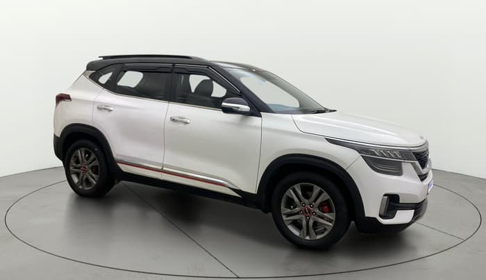 2021 KIA SELTOS HTX 1.5 PETROL DUAL TONE, Petrol, Manual, 1,36,512 km, SRP